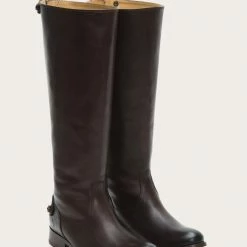 The Frye Company Melissa Button Back Zip Wide Calf Women