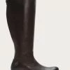 The Frye Company Melissa Button Back Zip Wide Calf Women