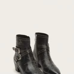 The Frye Company Ellen Deco Buckle Short Women