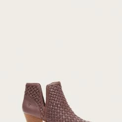 The Frye Company Reed Cut Out Woven Bootie