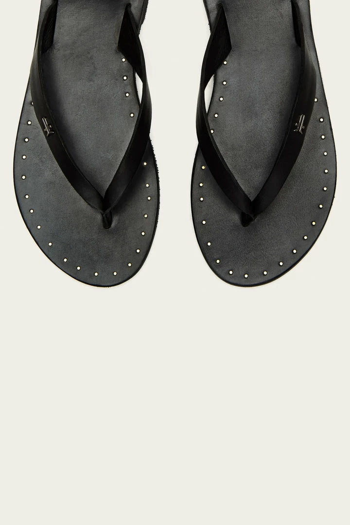 The Frye Company Ally Logo Flip Flop 8 The Frye Company Ally Logo Flip Flop