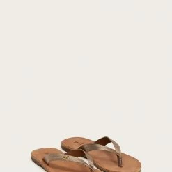 The Frye Company Women Ally Logo Flip Flop