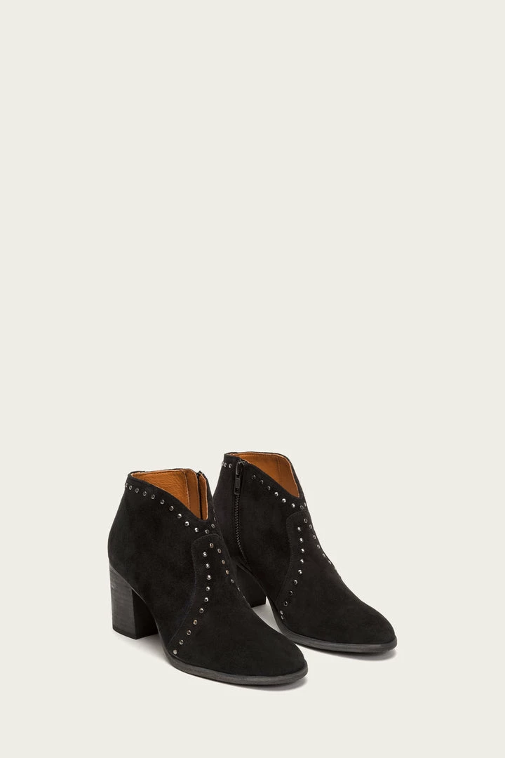 The Frye Company Nora Stud Zip Short Women 4 The Frye Company Nora Stud Zip Short Women