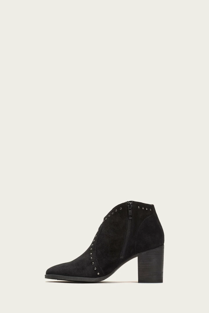 The Frye Company Nora Stud Zip Short Women 5 The Frye Company Nora Stud Zip Short Women