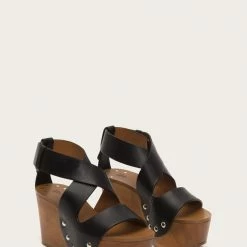 The Frye Company Freida Clog Wedge Women