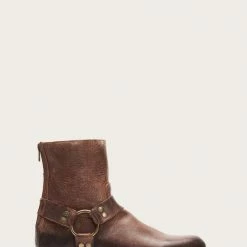 The Frye Company Men John Addison Harness Back Zip