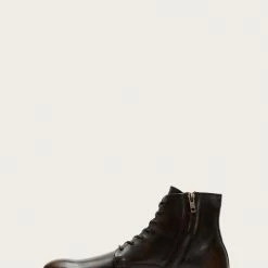 The Frye Company Chris Lace Up Zip SHOES