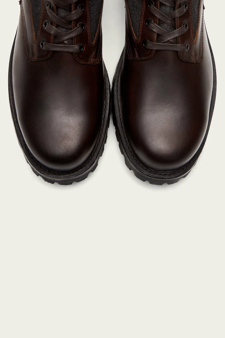 The Frye Company Men Trench Combat Shearling 8 The Frye Company Men Trench Combat Shearling