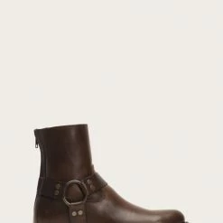 The Frye Company John Addison Harness Back Zip Men