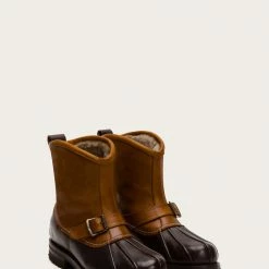 The Frye Company Warren Duck Engineer Shearling