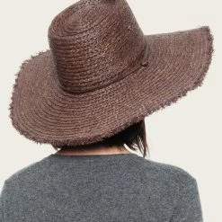 The Frye Company Raffia Telescope Wide Brim Hat Bags & Accessories